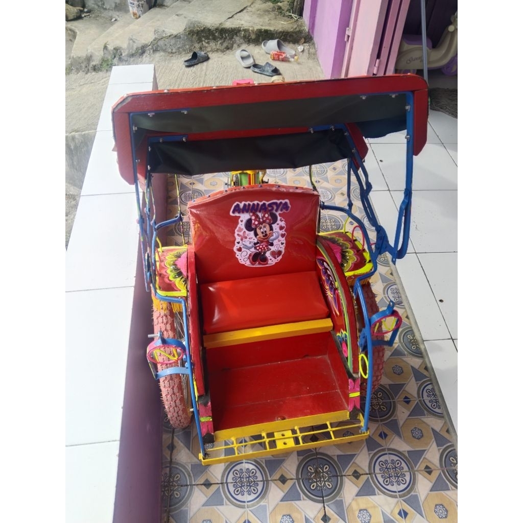 becak ontel Mini