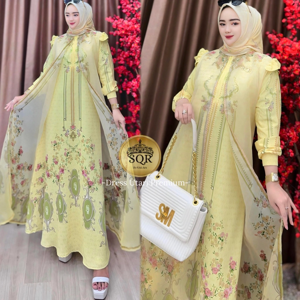 Gamis Utari | Gamis Utari Uni Ara | Gamis Uni Ara | Dress Utari | Dress Utari Uni Ara
