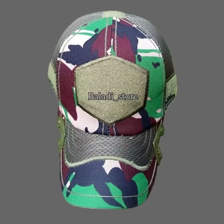 Topi coak loreng malpinas | Topi coak loreng velbet | Topi coak doublemess | Topi coak tactical velb