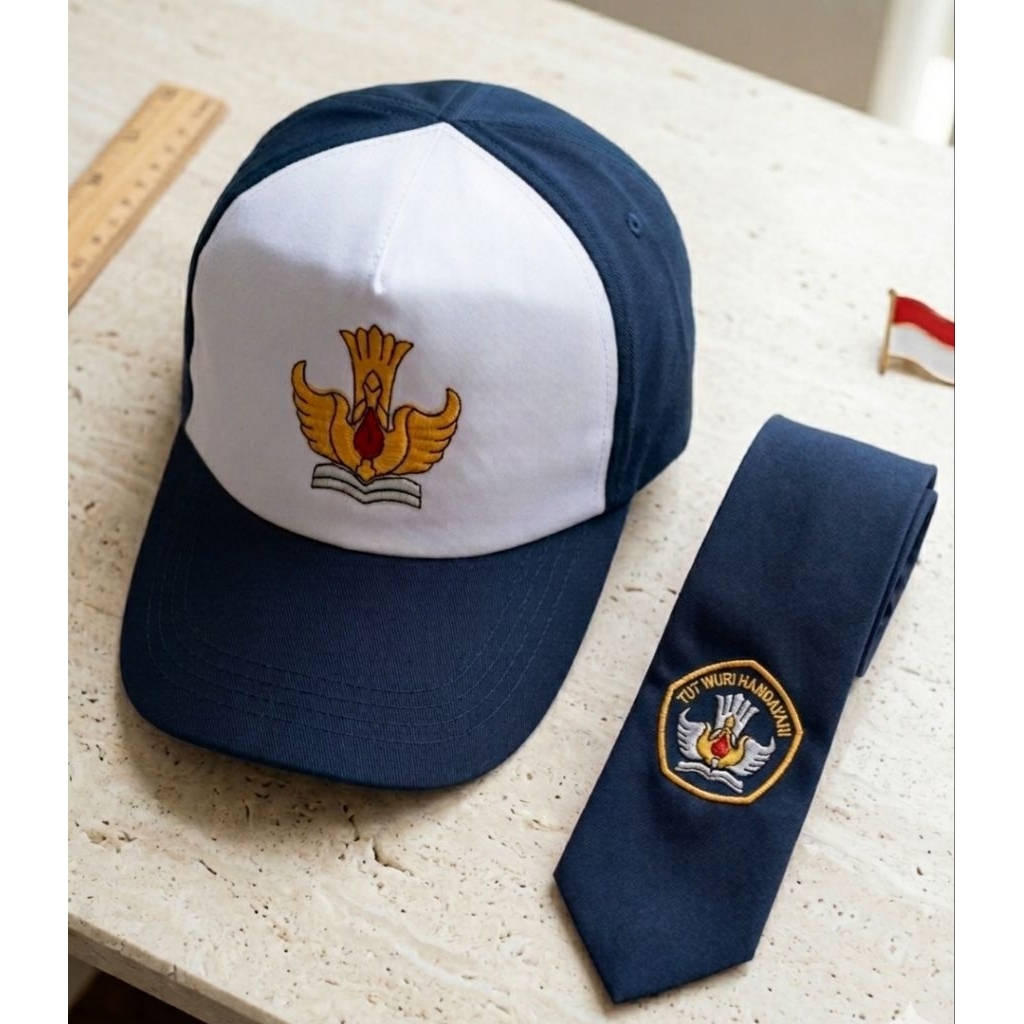 PAKET TOPI DAN DASI SMP