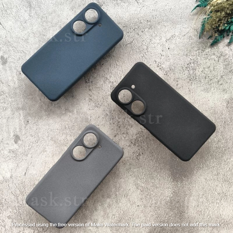 {SandStone} SoftCase Asus Zenfone 9 / 10 5G Silicon Anti Slip Casing | Casing Zenfone 10 | BISA COD 