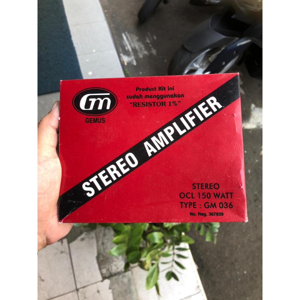 Kit power amplifier ocl 150W stereo GM 036