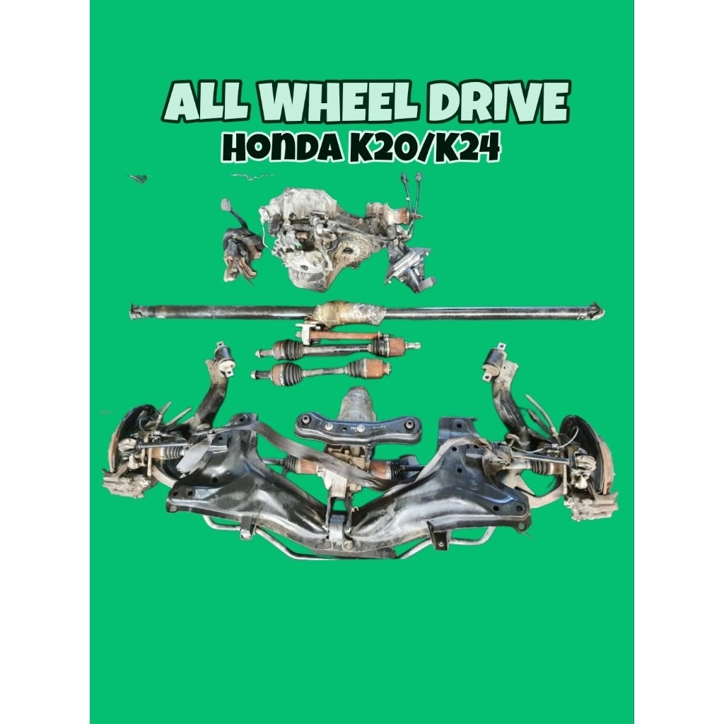 Gearbox Gardan AWD Honda K20 K24 Manual 5 Speed 6 Speed