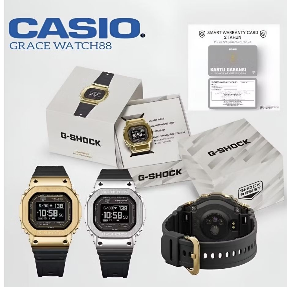 New Jam tangan pria Casio G-Shock GM-H5600-1DR  / GM-H5600-9DR  G-Shock terbaru limited Edition gm-h