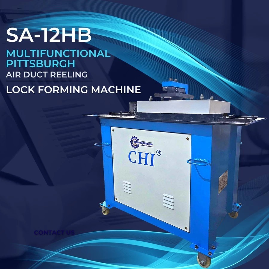 Mesin Lock Ducting / Lock Ducting Machine / Pittsburgh Lock Forming