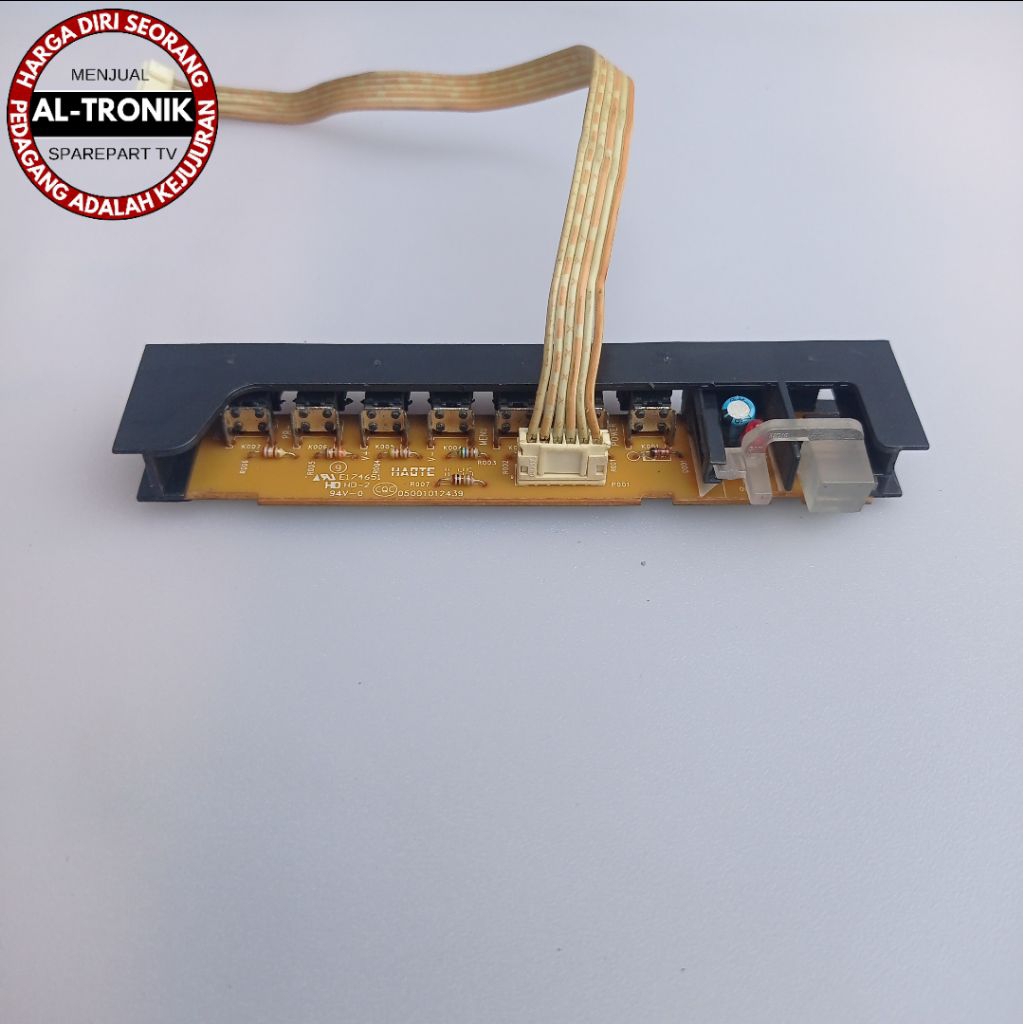 SENSOR DAN TOMBOL TV LCD TCL 32 INCH MODEL L32D10 MODUL IR RECEIVER MANUAL L 32D10