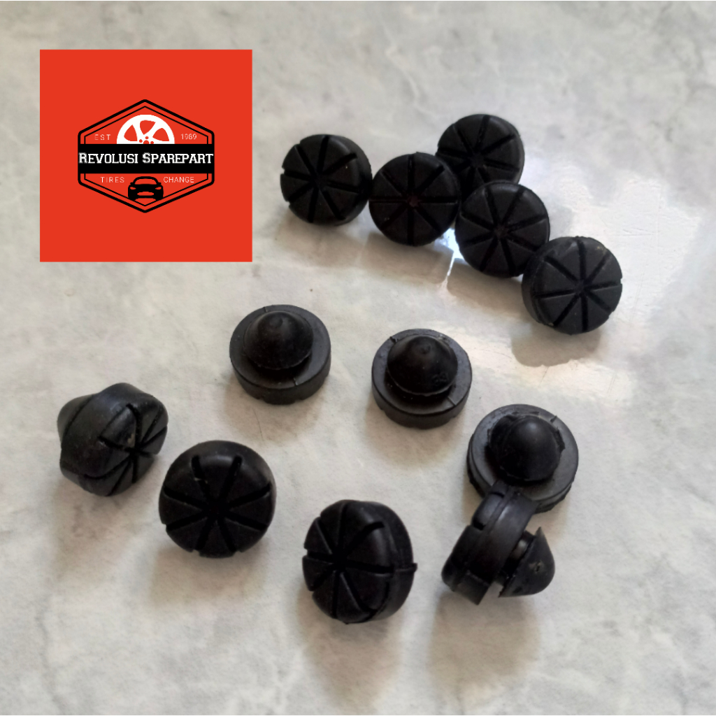 Karet Bantalan Jok Motor - Peredam Getaran Berkualitas untuk Honda Beat, Vario, Scoopy