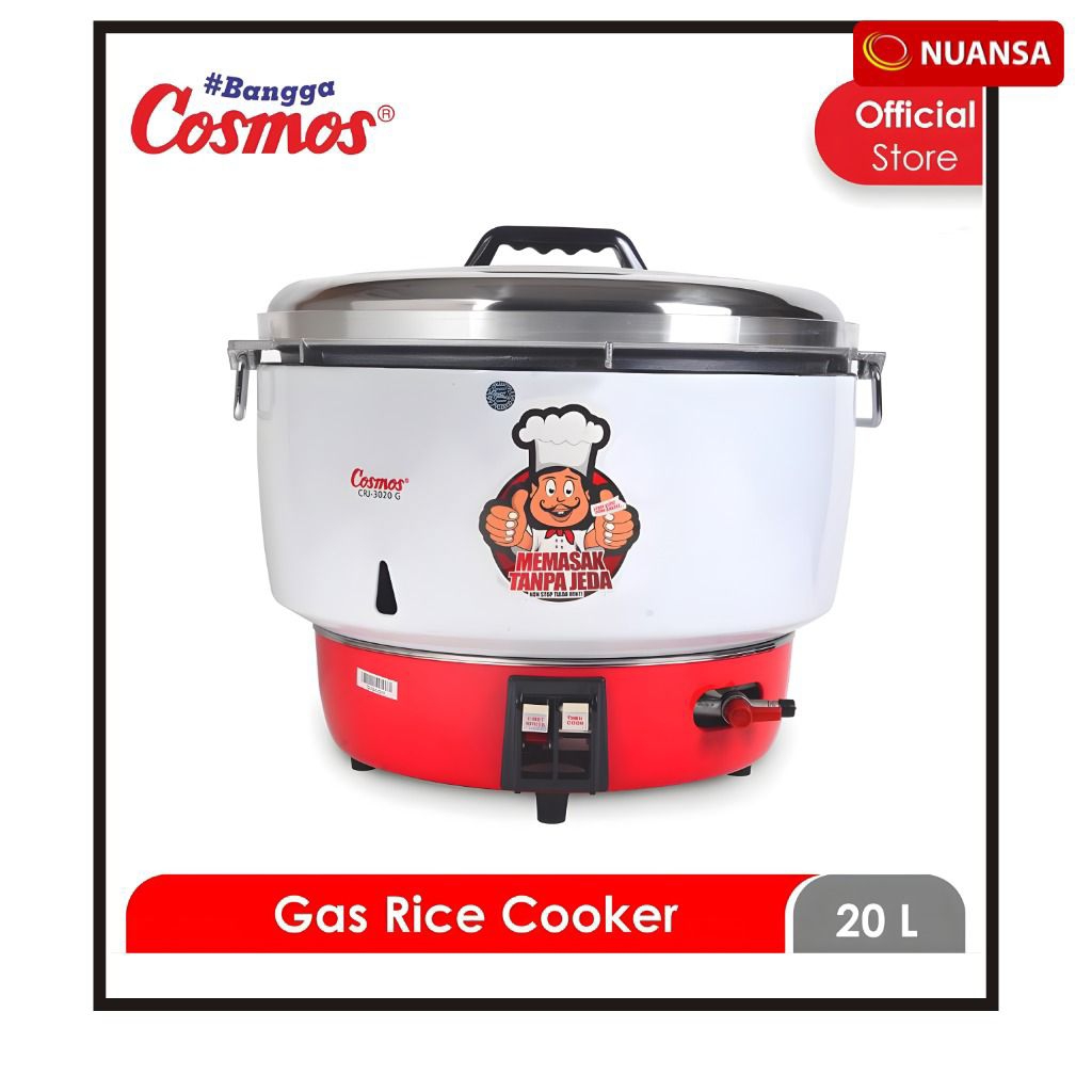 Cosmos CRJ-3020G / CRJ 3020 Magic Com Gas 20 Liter original