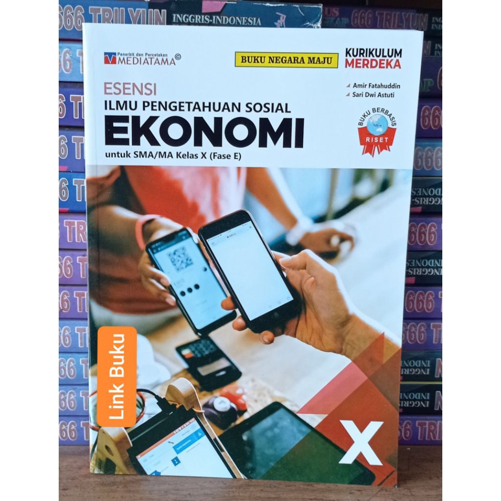 Buku Esensi Ekonomi Kelas 10 SMA Kurikulum Merdeka Mediatama