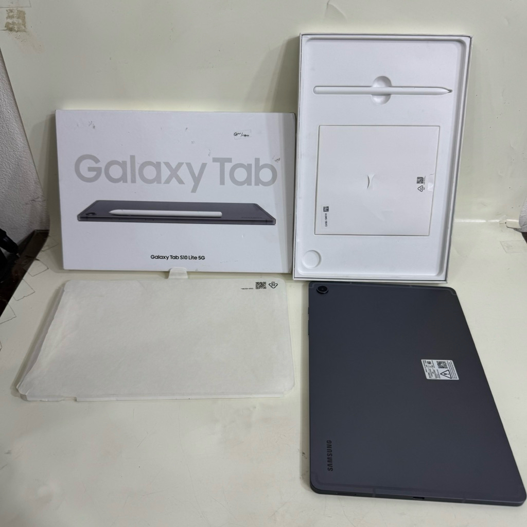 Samsung Galaxy Tab S10 Lite 5G 6/128gb Fullset Second Garansi Resmi