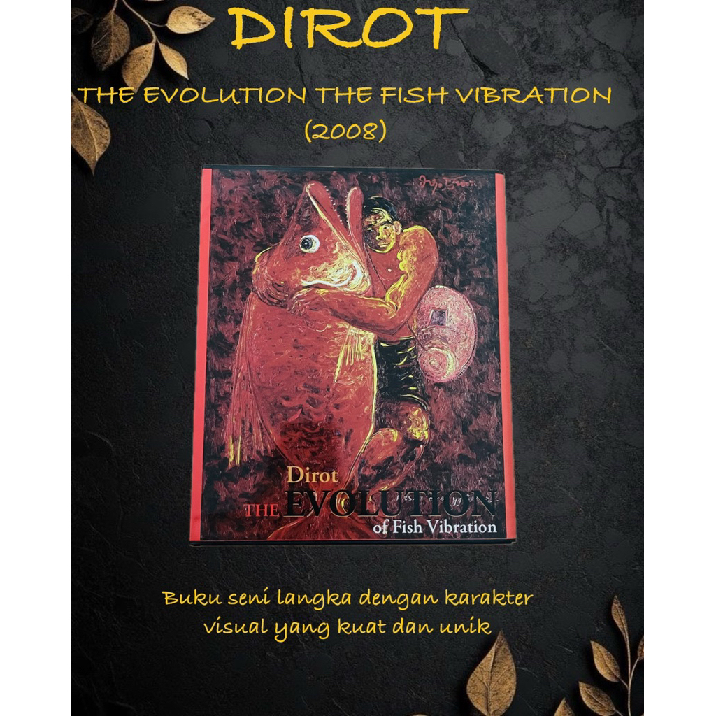 Buku Seni Dirot Kadirah The Evolution of Fish Vibration Original Hard Cover + Box