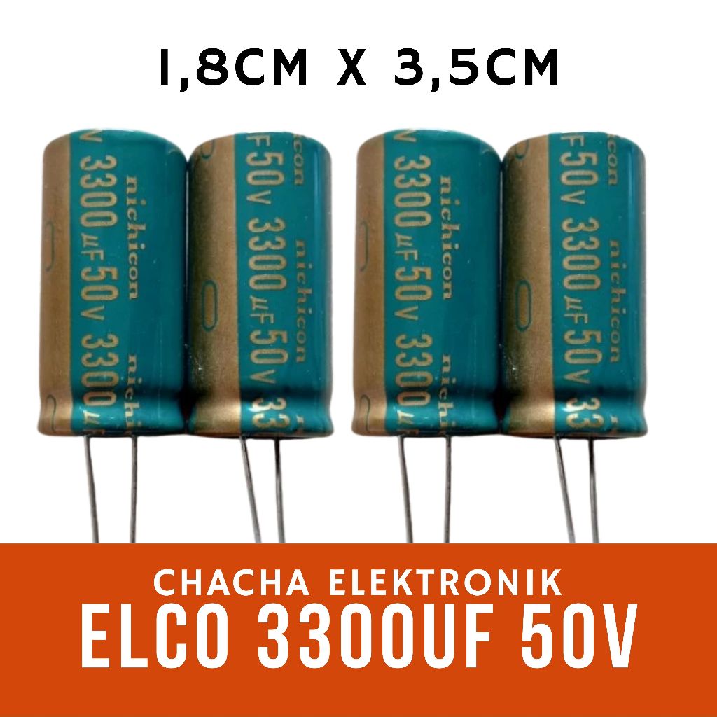 Capasitor Elco 3300uf 50v C 3300uf/50v