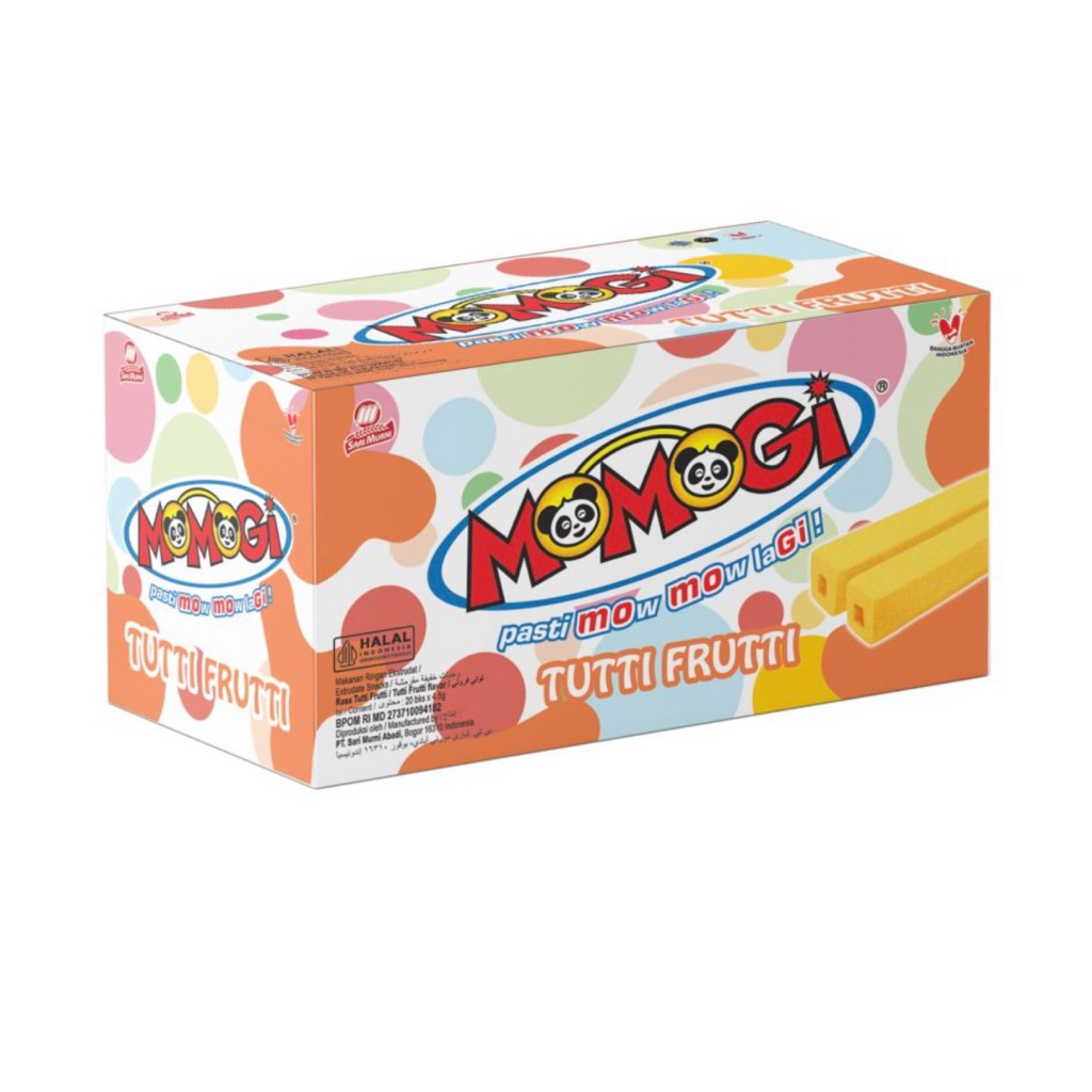 Momogi Stick Tutti Frutti 20 Pcs X 90 gram
