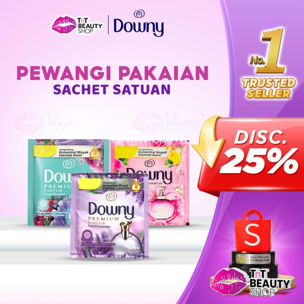 Downy Sachet Pewangi Pakaian Sachet 8ml | TnT Beauty Shop