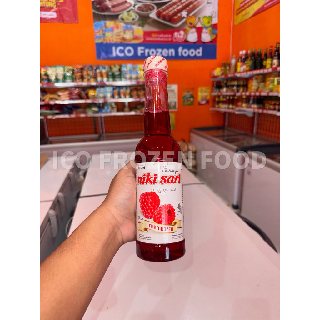 Niki Sari Sirup Frambozen 625ml