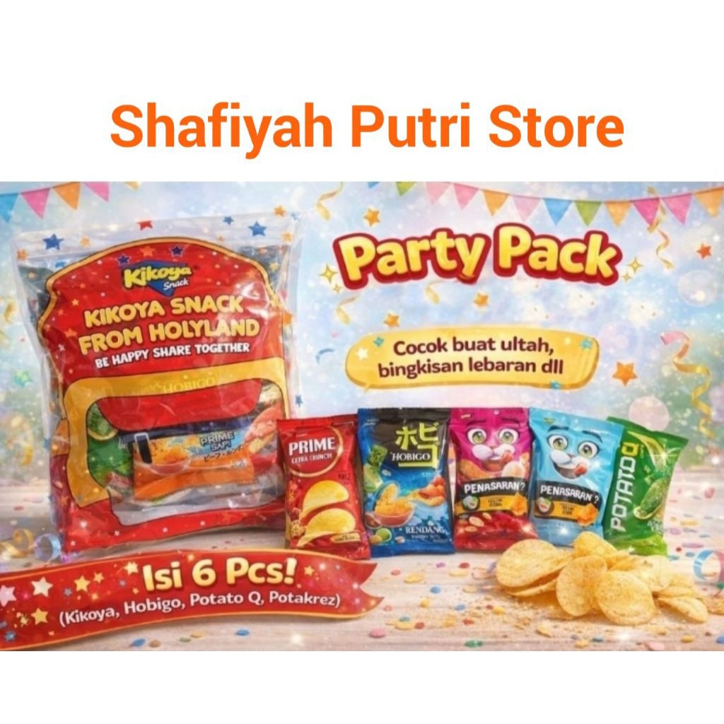 Paket Snack Ultah / Hampers lebaran Kikoya Snack