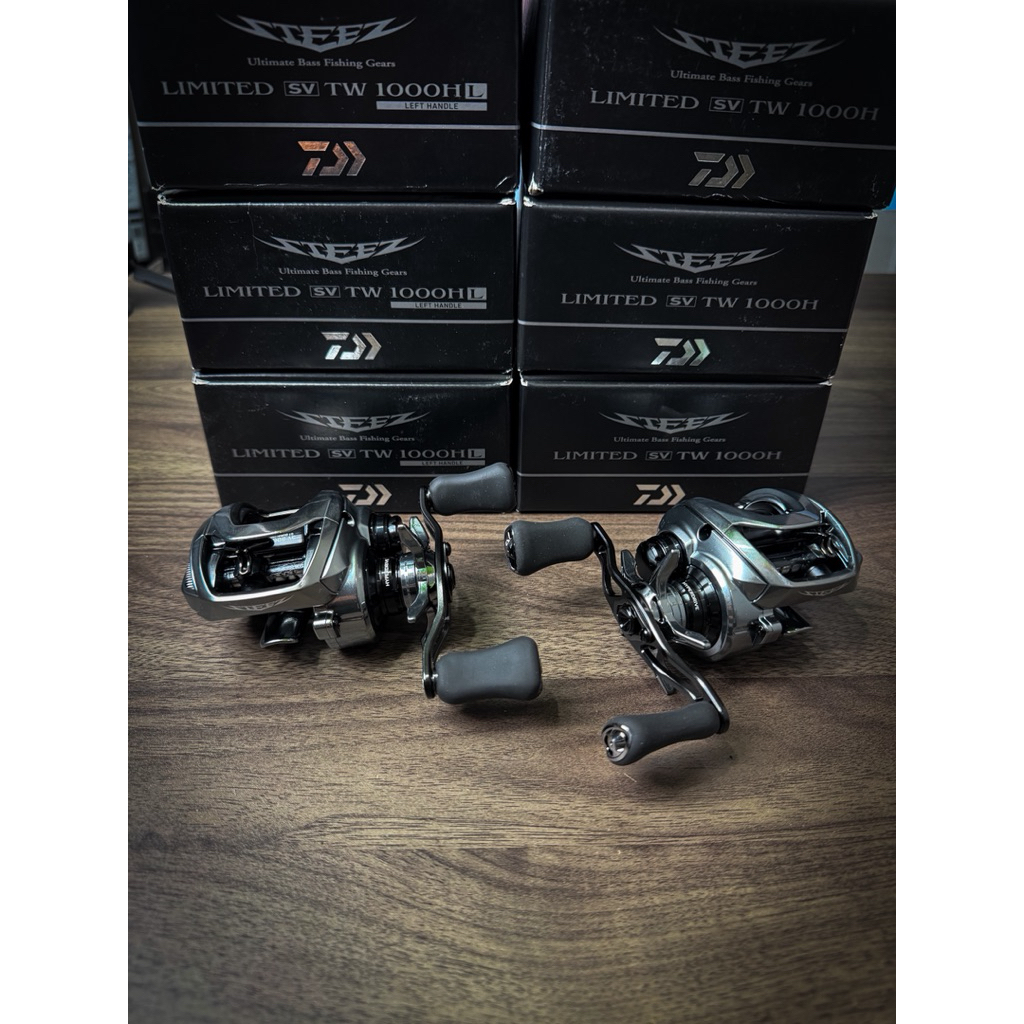 Reel Baitcasting Daiwa Steez Limited SV TW 1000HL Model 2021