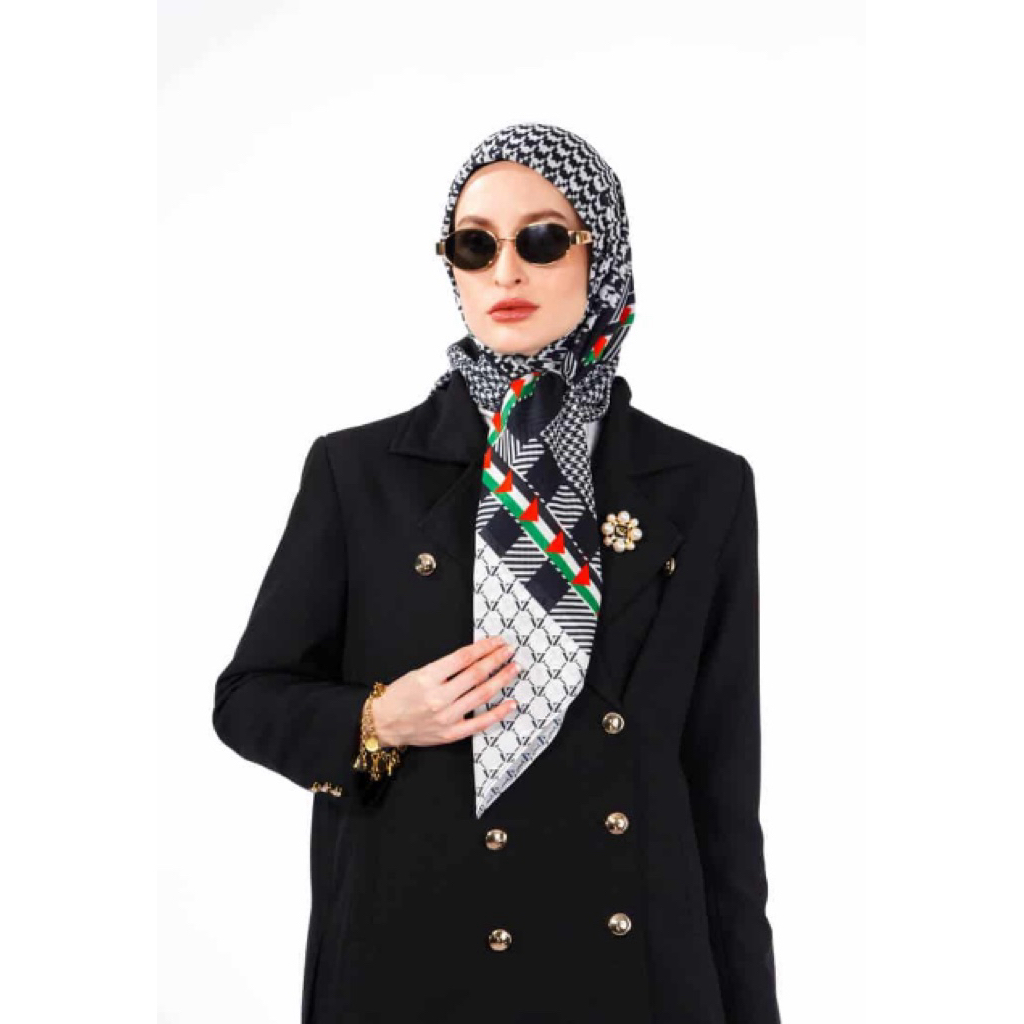 Vivi Zubedi Hurriya Scarf Black