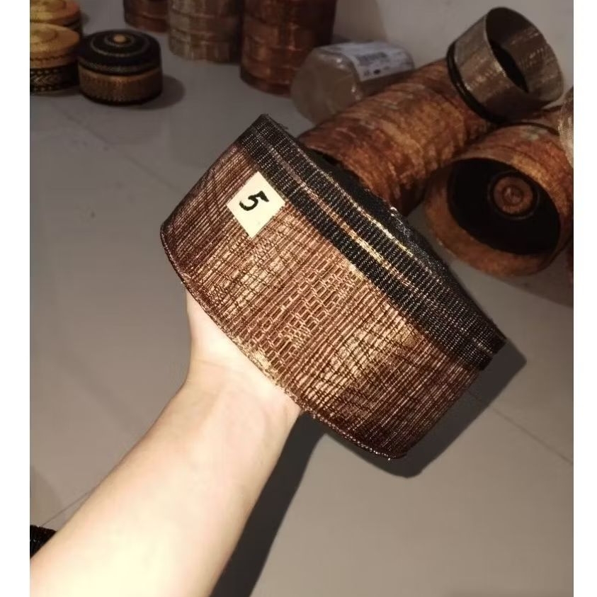 Songko Recca Tembaga /Songko Recca Model Jokowi/Songko Recca Tembaga Asli Bone 02/Songko 100%Ori/Son