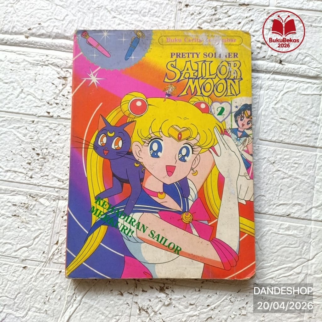 Pretty Soldier Sailor Moon #2 - Buku Cerita Bergambar Sailormoon - Kehadiran Sailor Merkuri - Boardb