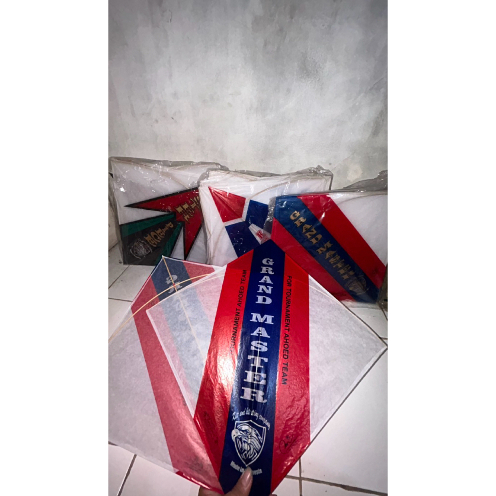 Layangan turnamen grand master ahoed dc 10 pcs