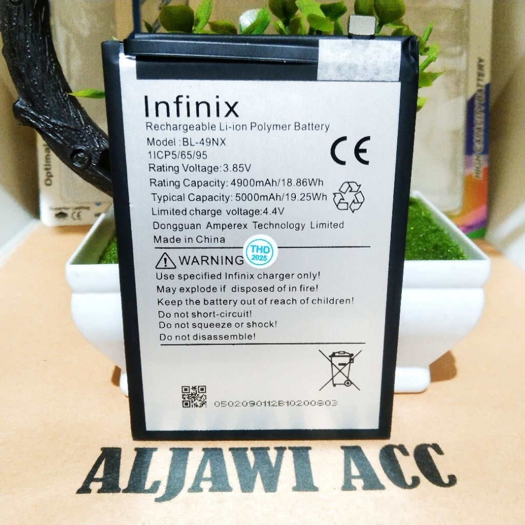 BATRE BATERAI BATTERY INFINIX SMART 9 HD X6532 X6532C / SMART 10 X6725 BL-49NX BL 49NX BATTERY HP