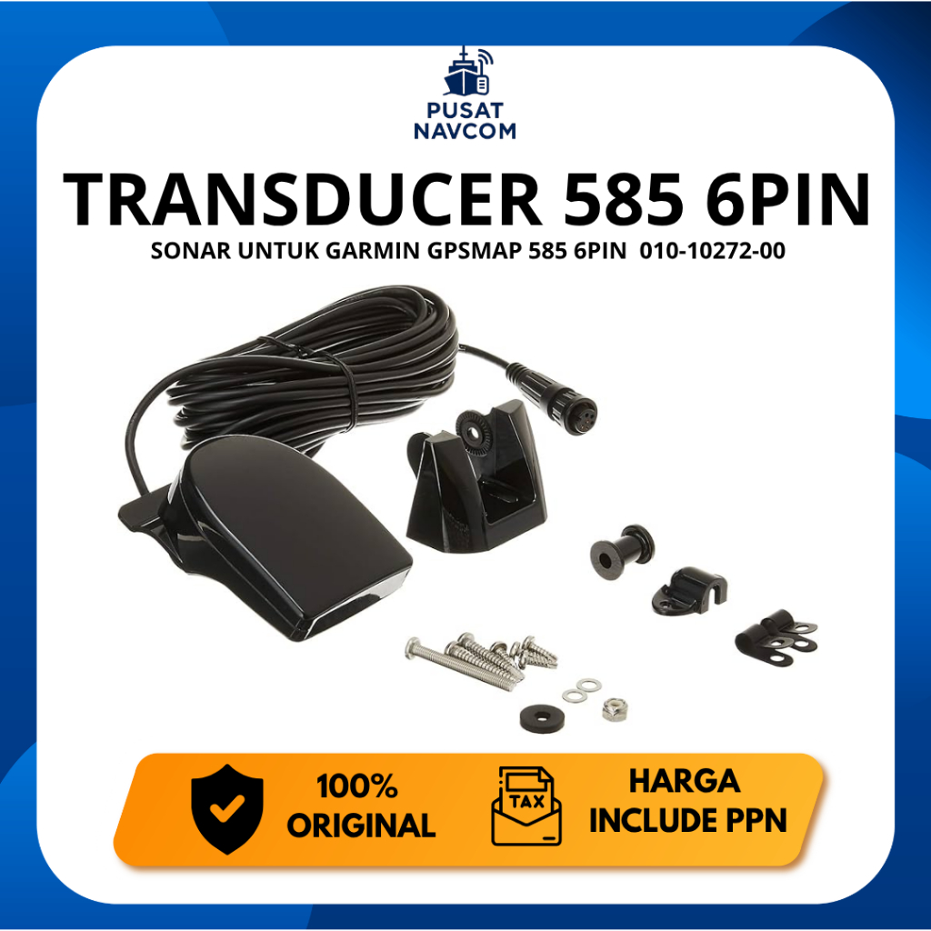 GARMIN Transducer 6 pin GPSMAP 585 Sonar Original