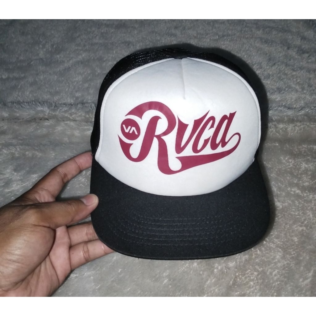 Topi Snapback Trucker RVCA Setelan Second