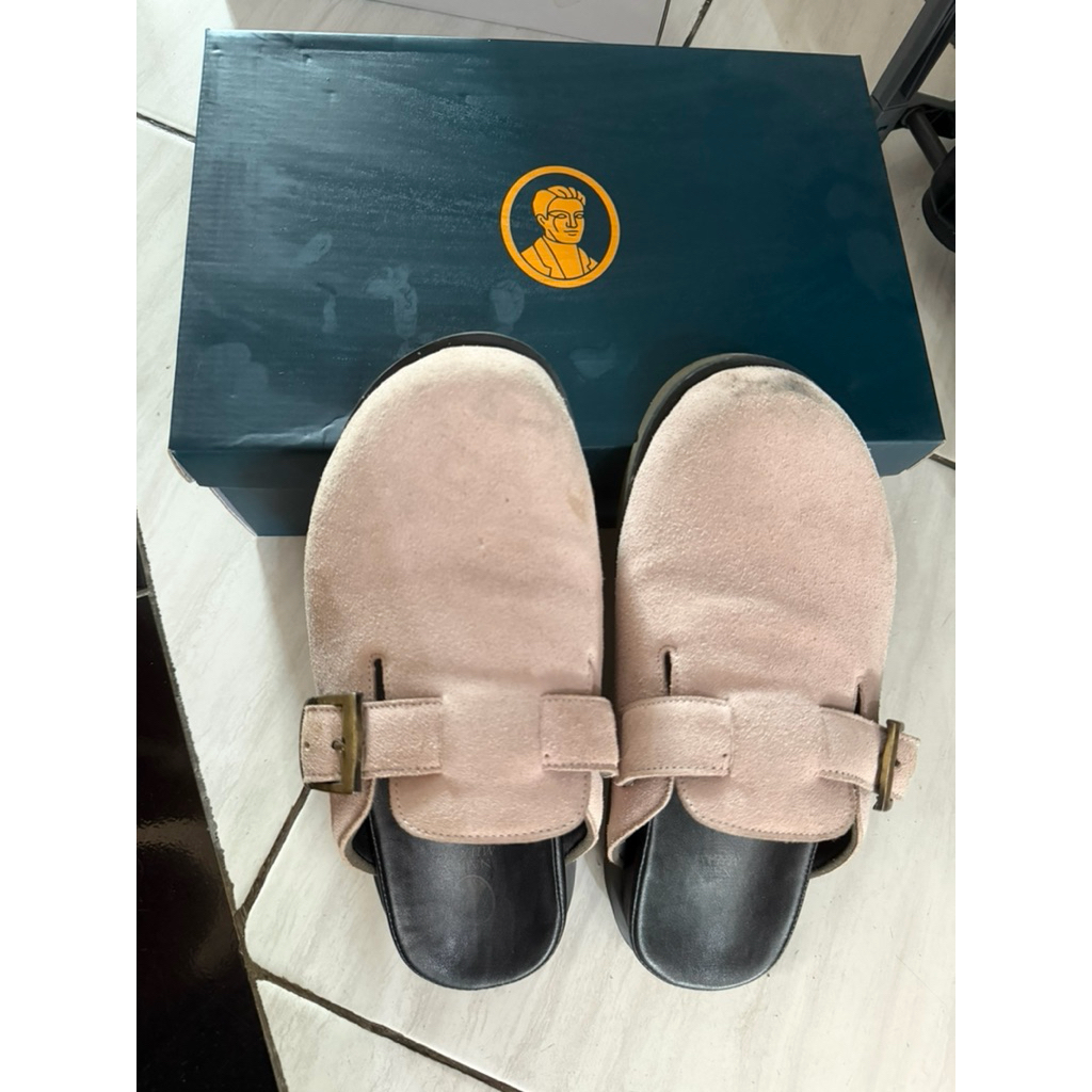 Juno Slippers Salmon- Nappa Milano - Sandal Unisex