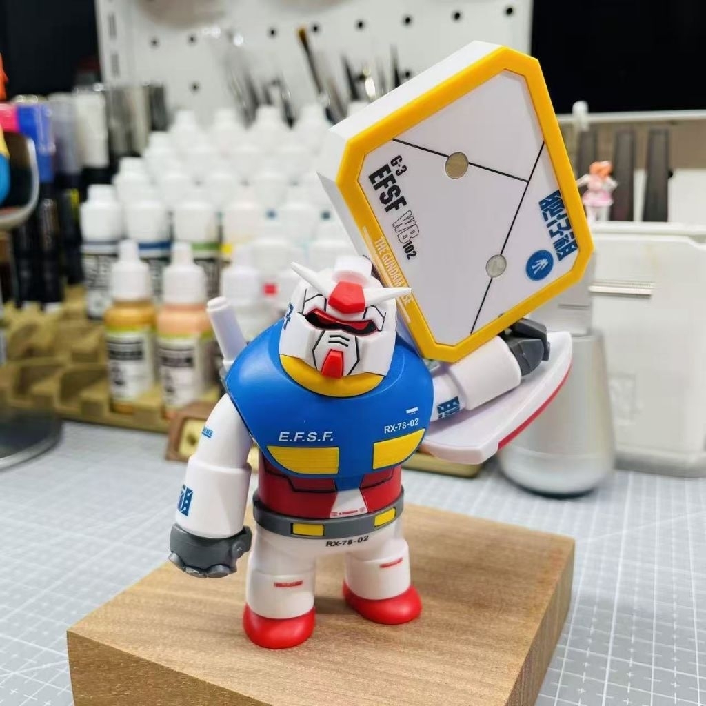 READY STOCK Mainan Rakit Robot Fat RX-78-2 Fat Boy Model FZ-1 Model Kit