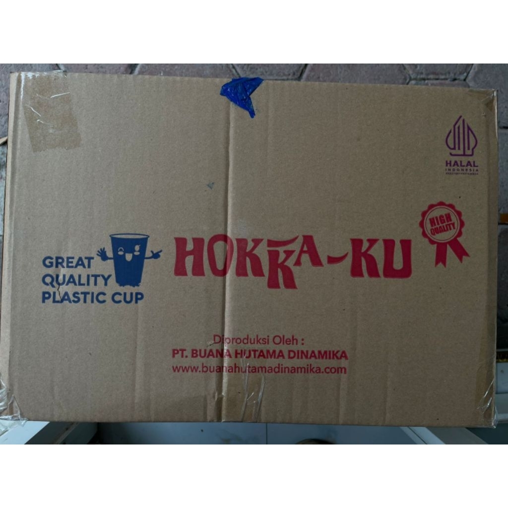 Zoey_Jenaka Cup Gelas Hok Slim Series 18Oz & 22Oz Slim/ Euro 22Oz Slim /Gelas Cup Kartonan