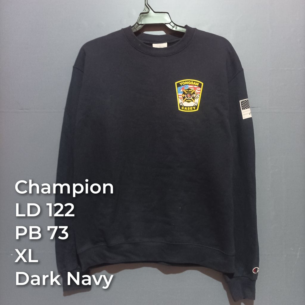 Sweater Crewneck Second Brand CHAMPION| Size XL Bekas Pakai PL