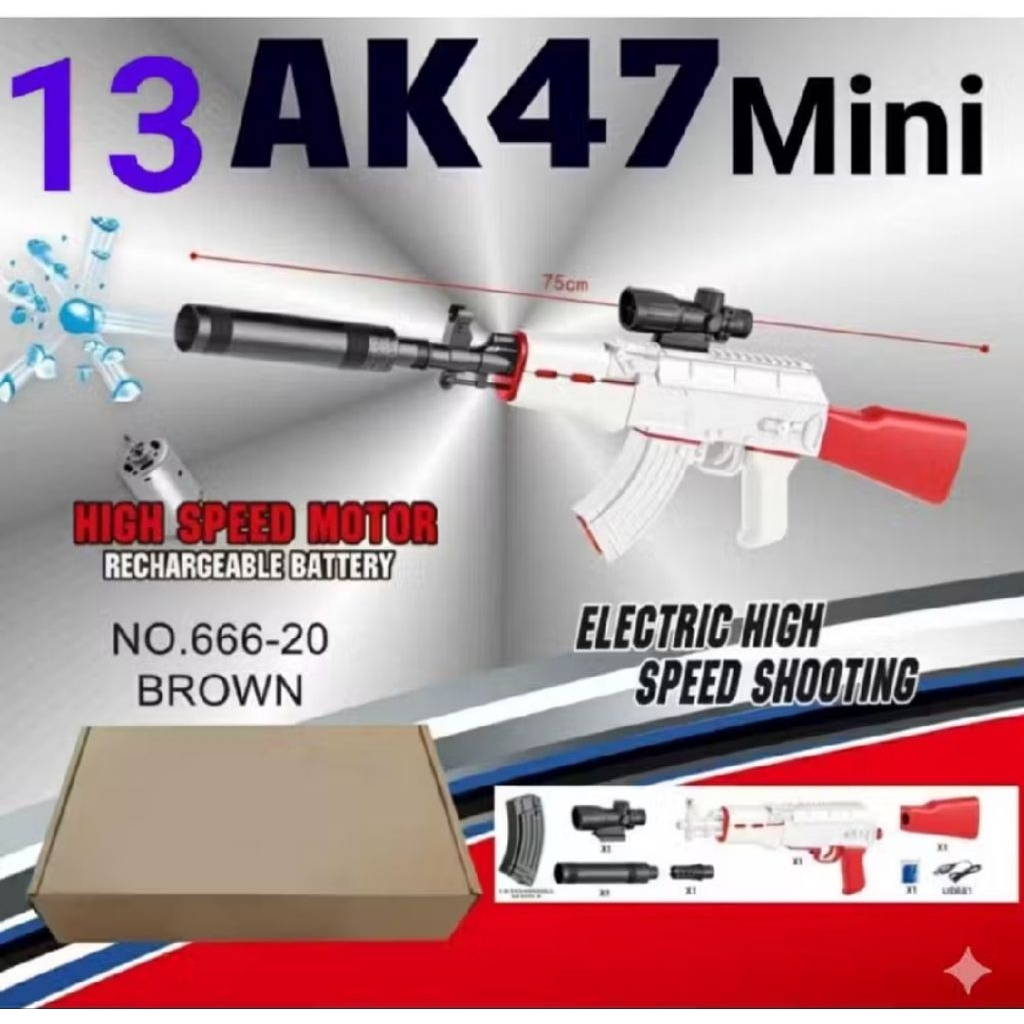 Water gel blaster AK47 black edition
