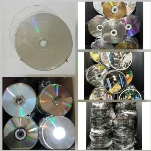 Kaset CD VCD DVD Kerajinan Tangan Assesoris Pajangan 1/2 Kg isi 30 Keping Bekas