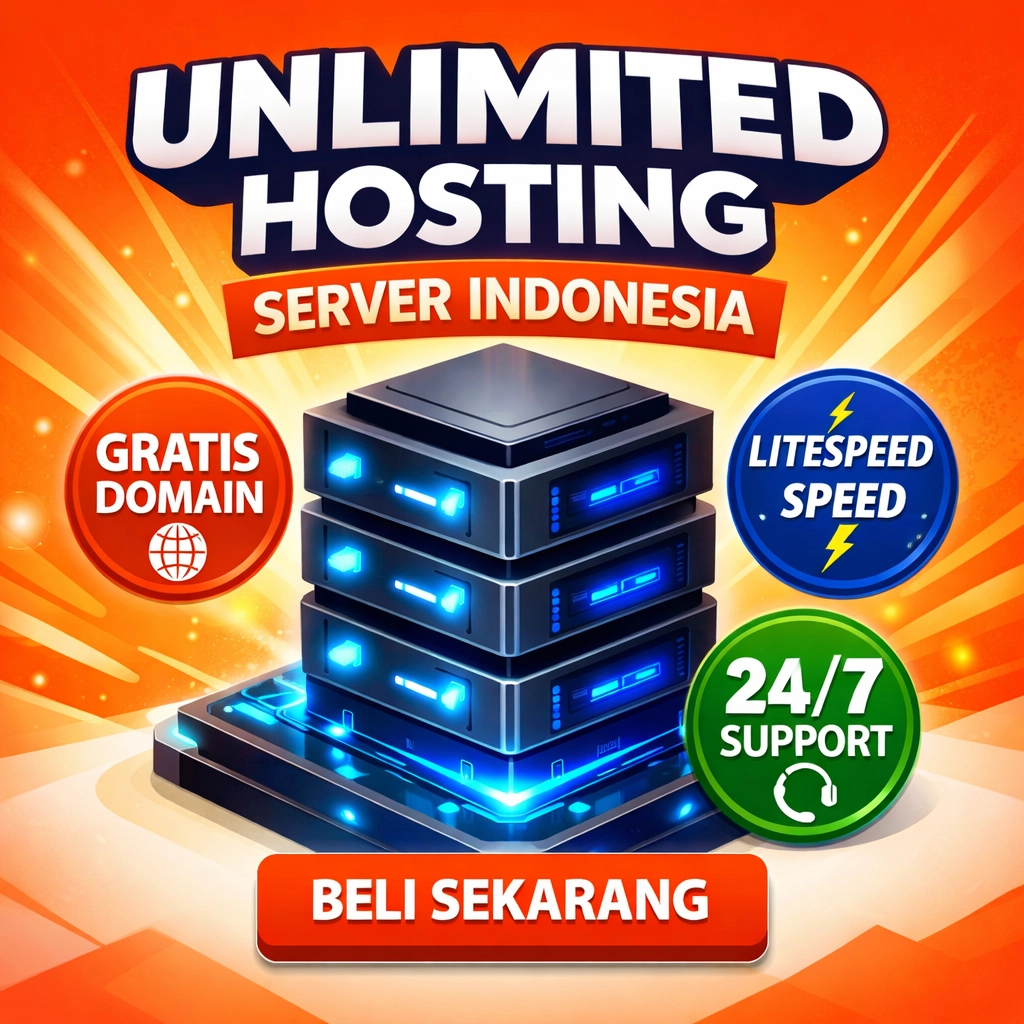 Web Hosting Unlimited SSD Murah server indo 1 Tahun