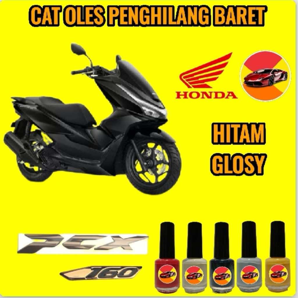 CAT OLES PENGHILANG BARET MOTOR HONDA PCX ABS CBS 2026 NEW HITAM GLOSY ROYAL GREEN ROYAL BROWN ROYAL