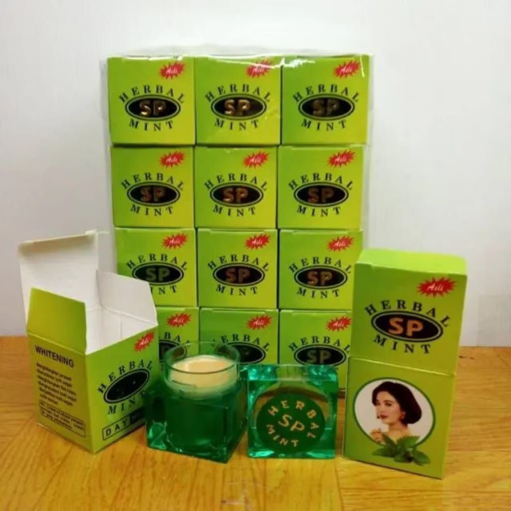 (12 pcs) Sp herbal mint whitening cream