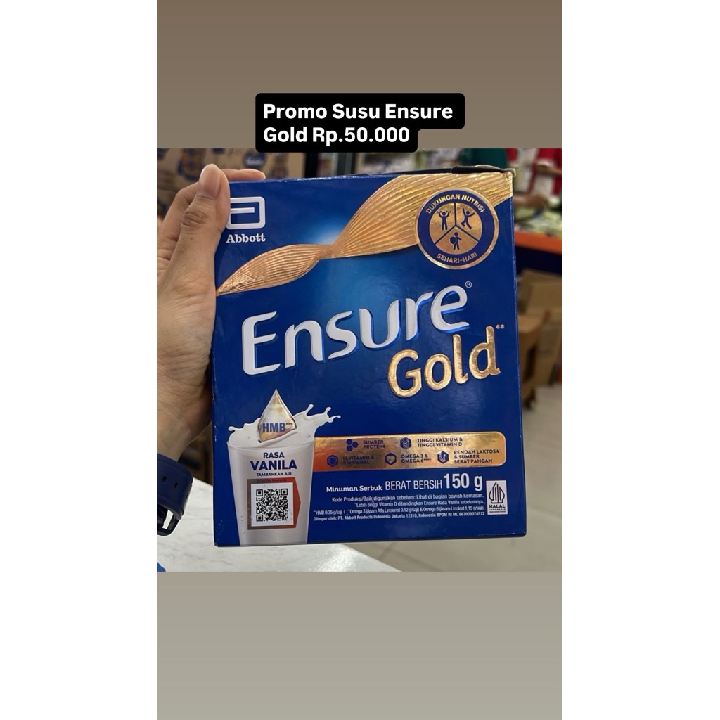 Susu Ensure Gold