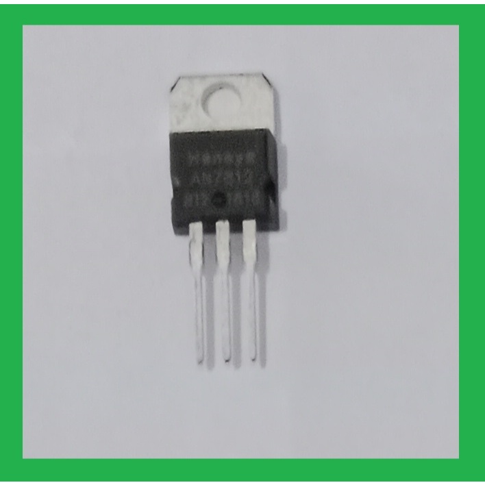 IC  AN7812  Equivalent  L7812  LM7812 atau seri 7812  type TO220 Positif Voltage Regulator DC 12V