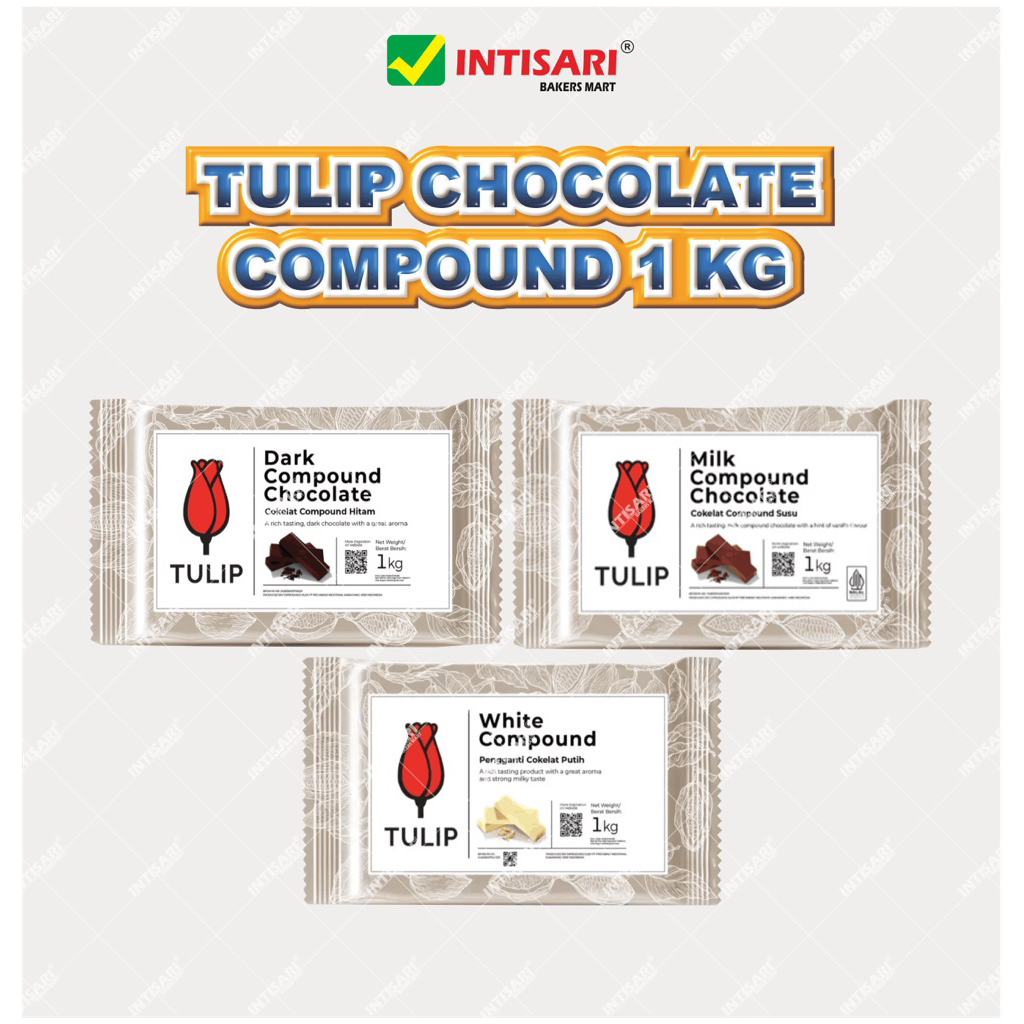 TULIP CHOCOLATE COMPOUND 1000 G