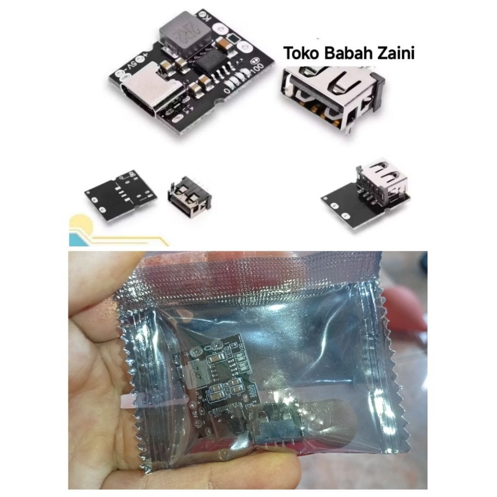 Modul Power Bank 2A Type C Belum Solder