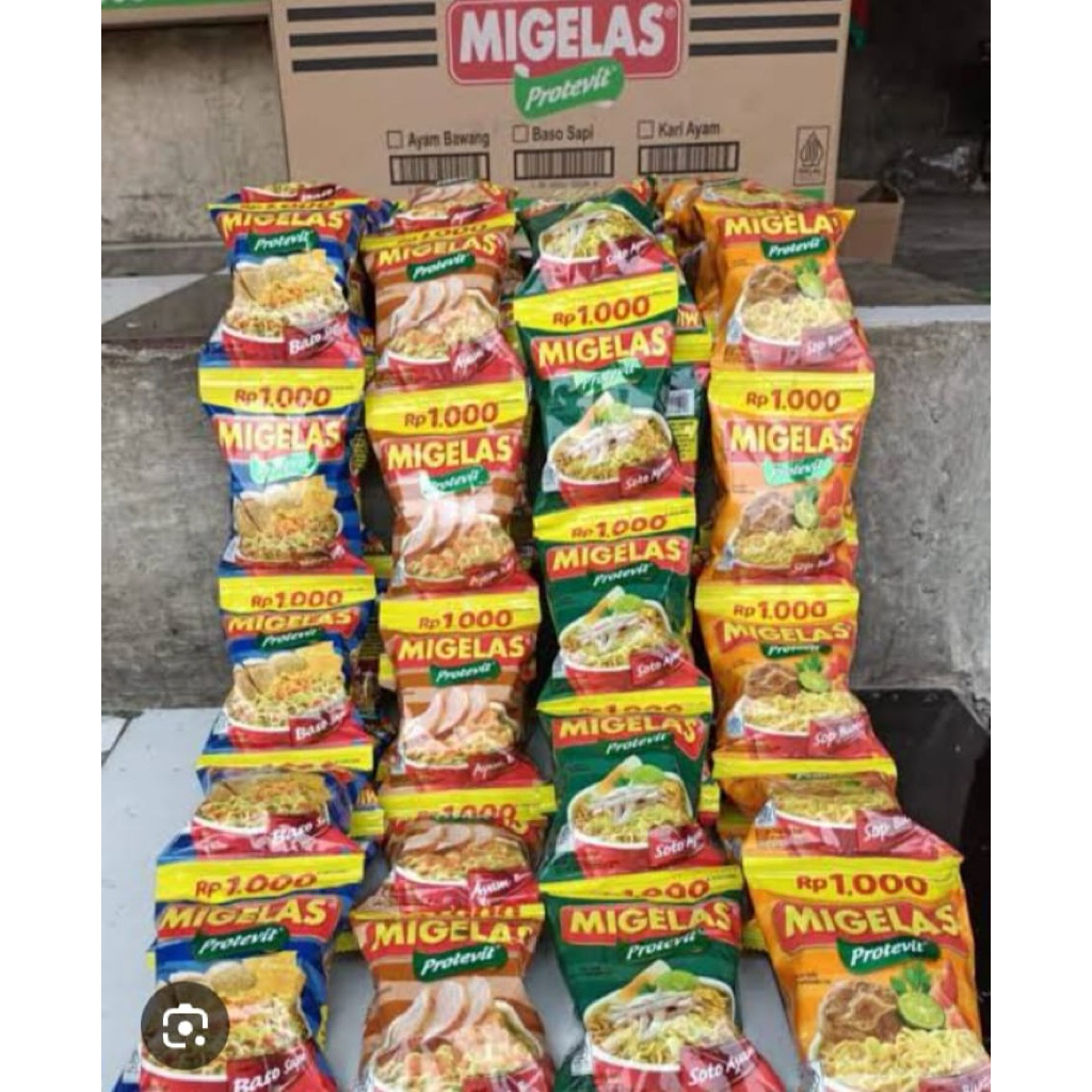 mie gelas 1 renceng 10pcs