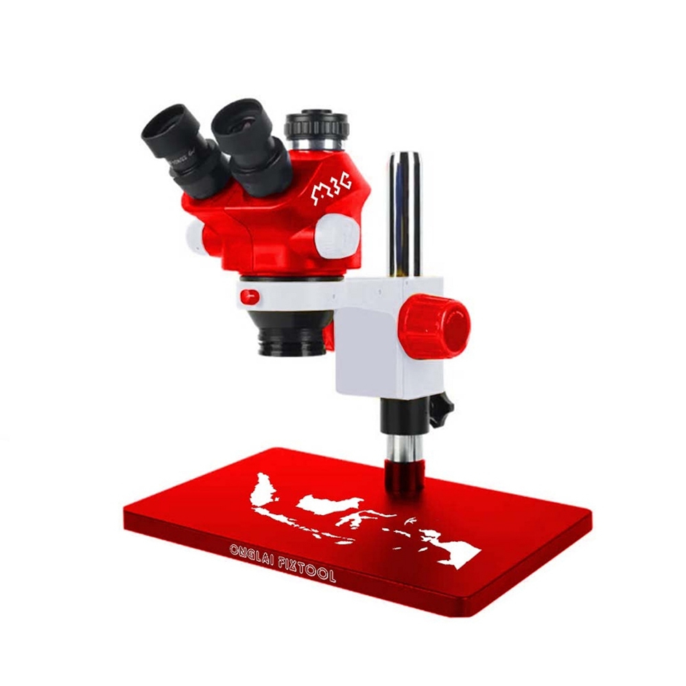 ONGLAI FIXTOOL M3C-B3 Microscope Trinoculer 7-50X Spesial Edition Original