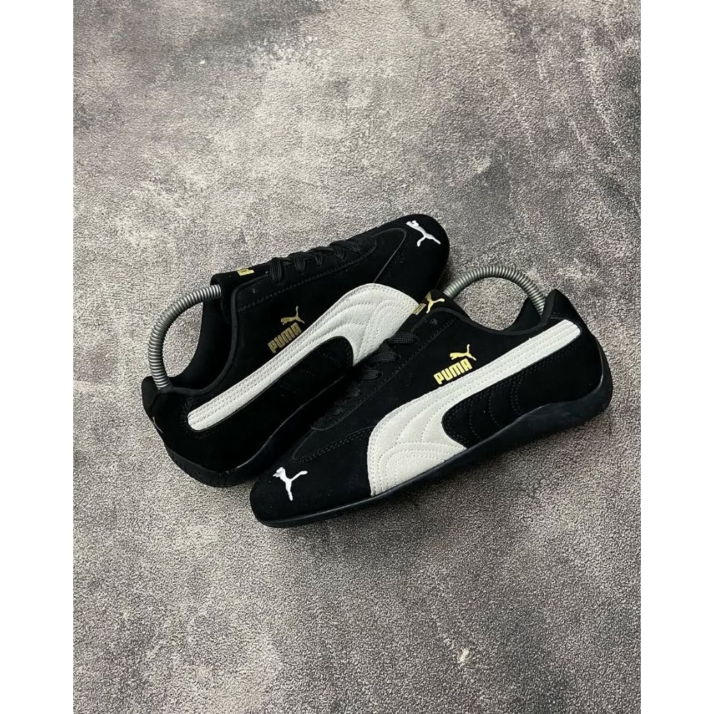 Puma Speedcat Black White Suede