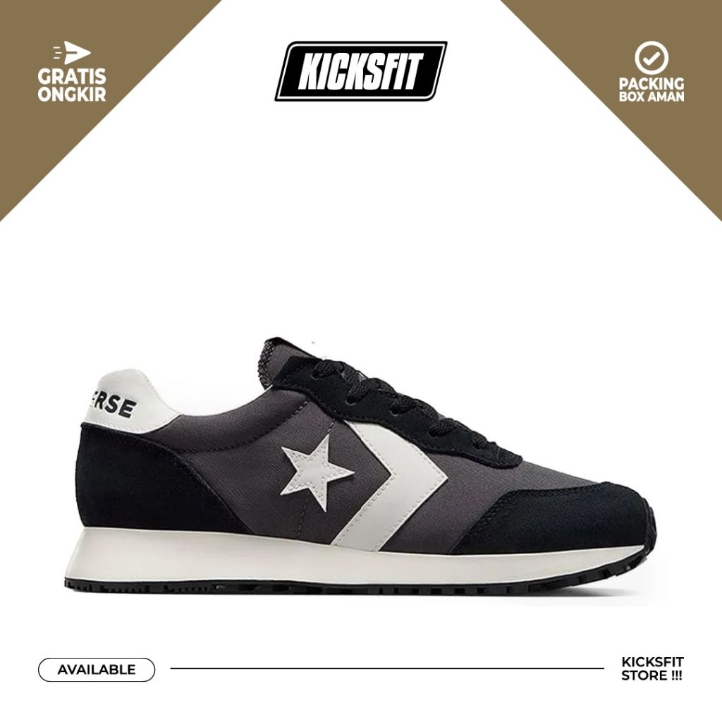 Sepatu Converse Omega Trainer Black Dark Matter Original Global