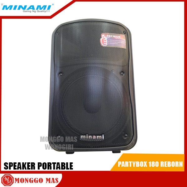 SPEAKER AKTIF MINAMI PARTYBOX 180 REBORN