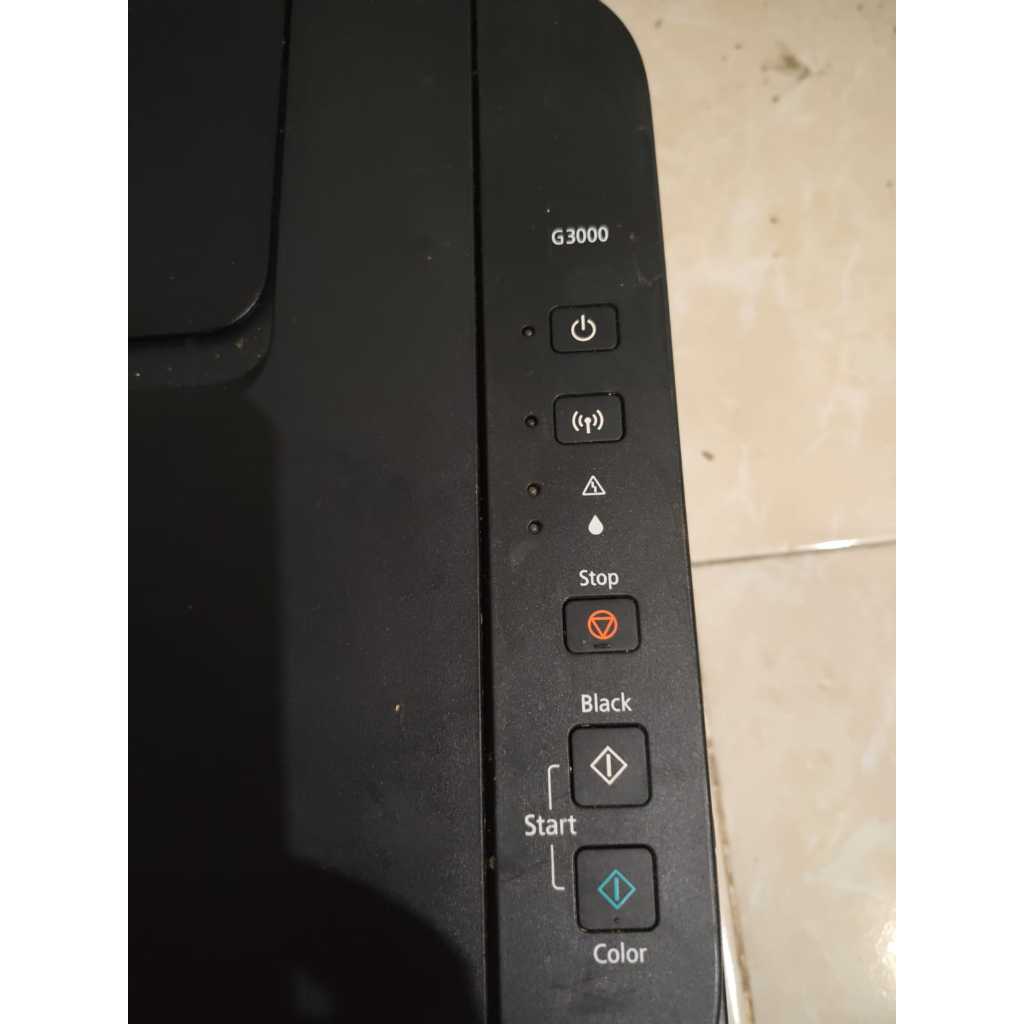 Canon G3000 Printer Second Normal Kosongan
