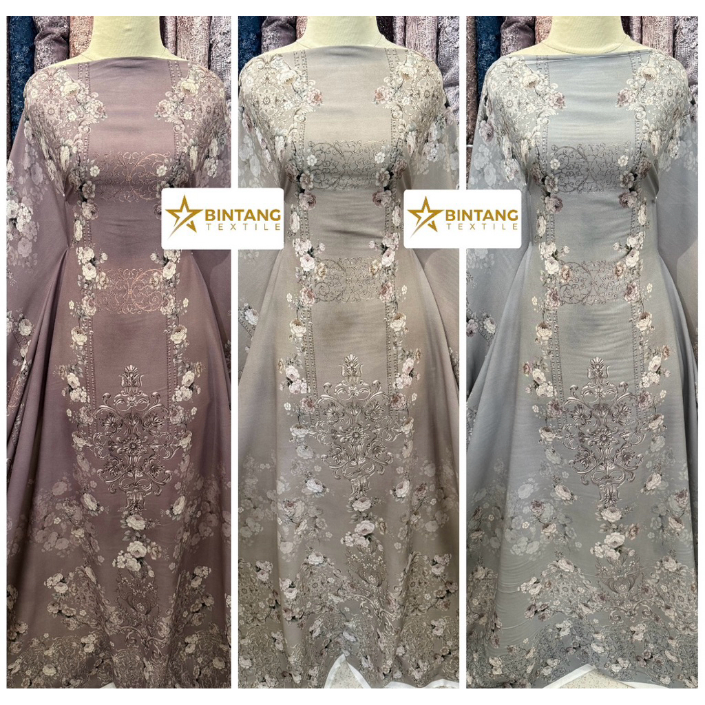 Kain katun Rayon Sultan premium / bahan gamis atasan tunik outer