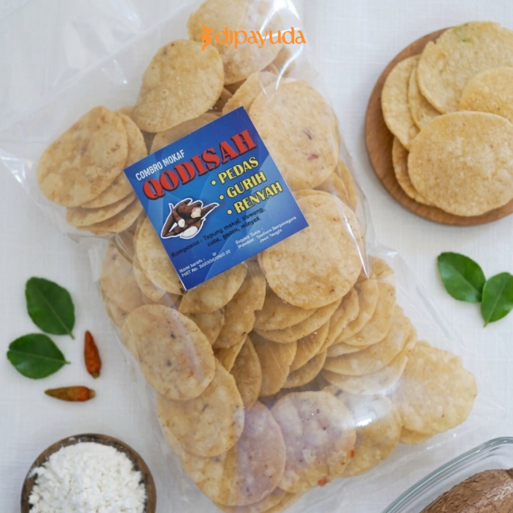 DIPAYUDA Qodisah Combro Mocaf 250 gram| Oleh oleh Banjarnegara - Gluten Free - Gurih - Halal