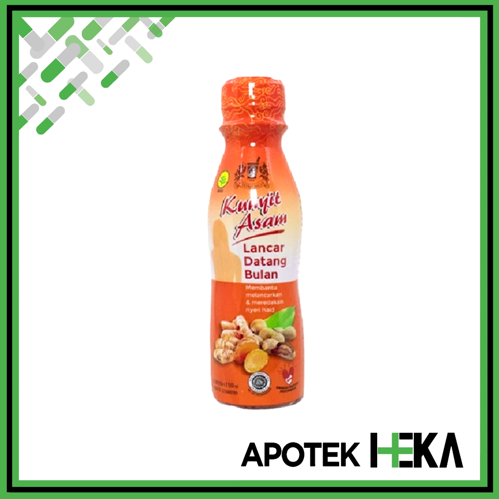 Kunyit Asam Sidomuncul Botol 150 ml - Lancar Datang Bulan [TANGERANG]